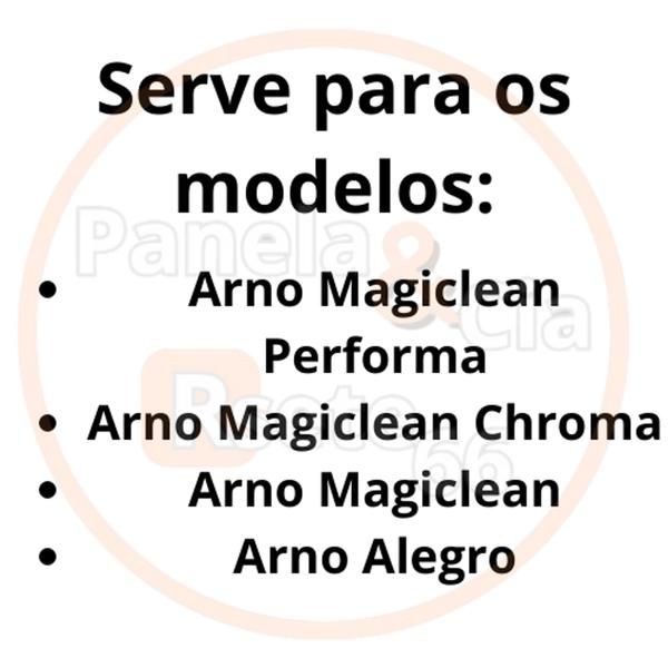 Imagem de Kit 2 arrastes de borracha do motor Arno Magiclean Performa