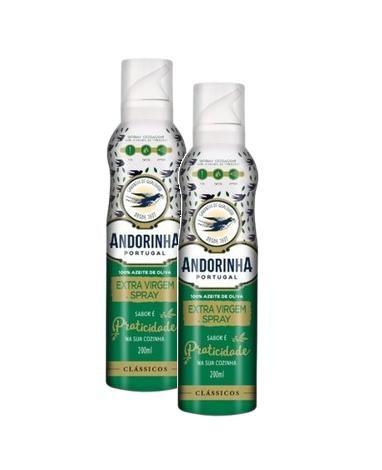 Imagem de Kit 2 azeite extra virgem spray - andorinha - 200ml