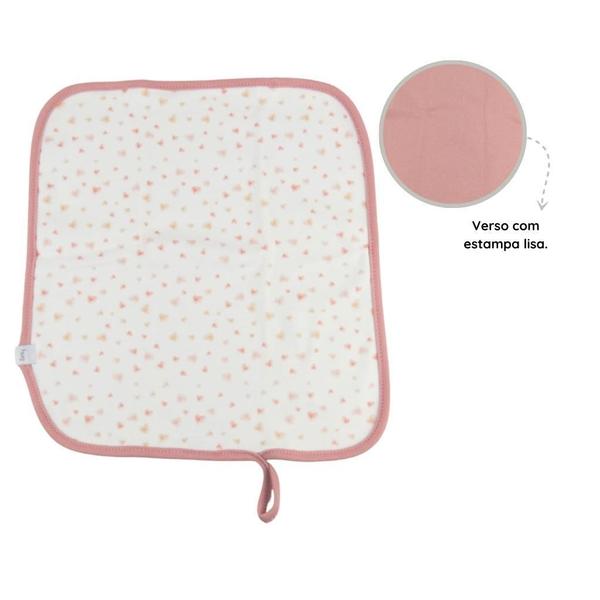 Kit 2 Babinhas Hug Lovely Day Rosa Antigo Imagem de Kit 2 Babinhas Hug Lovely Day Rosa Antigo