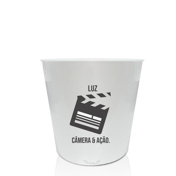 Imagem de Kit 2 Baldes De Pipoca Personalizados - Luz, Camera...