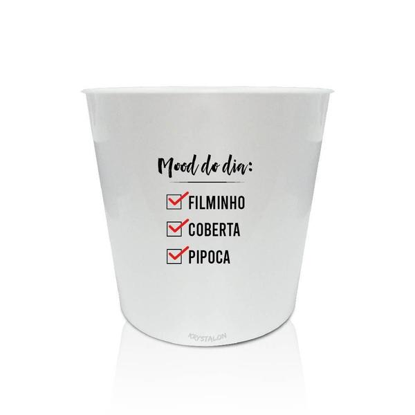 Imagem de Kit 2 Baldes De Pipoca Personalizados - Mood Do Dia