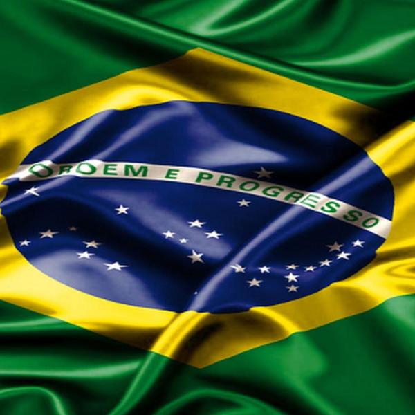 Imagem de Kit 2 Bandeira Do Brasil Importada 150x90cm Pátria Amada Brasil