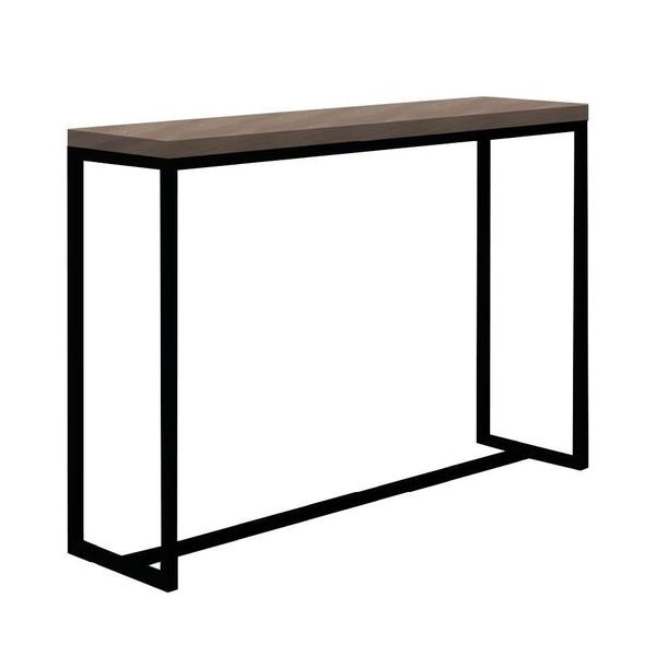 Imagem de Kit 2 Banquetas Liz + 1 Mesa Bancada Mavie 150cm Industrial Ferro Preto MDF Madeira - Ahazzo Móveis