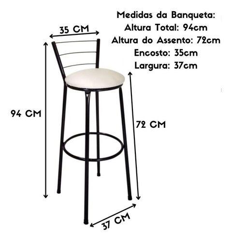 Imagem de Kit 2 Banquetas Para Area Gourmet