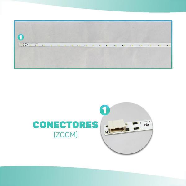 Imagem de Kit 2 Barra De Led Compativel Un49K5300Ag Un49K5300