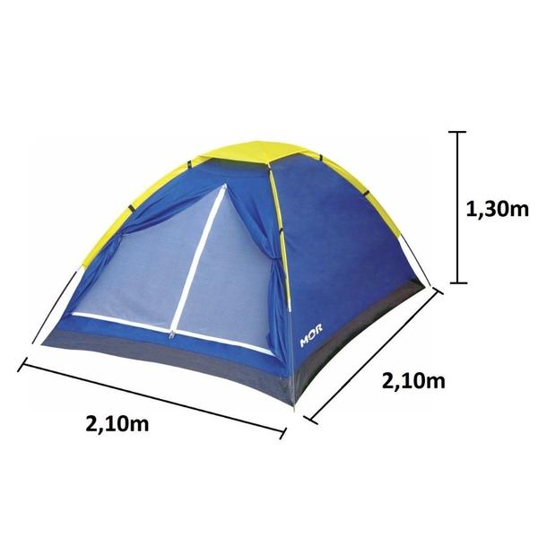 Imagem de Kit 2 Barracas de Camping para 4 Pessoas - MOR