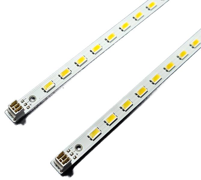 Imagem de Kit 2 barras de led para tv le3250(b)wda ph32 a2 le3250 le3252 modelo 2011sgs32 5630 lj64-03019a