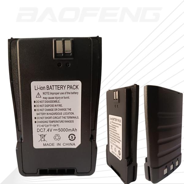 Imagem de Kit 2 baterias para rádio comunicador baofeng modelo uv6