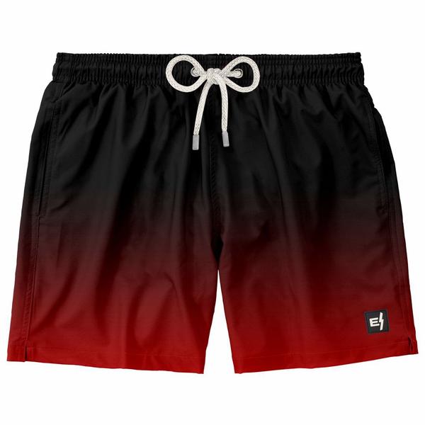 Imagem de kit 2 Bermuda Masculina Estilosa Estampada Surf Boardshort Verão Treino Casual Esportiva Confortavel