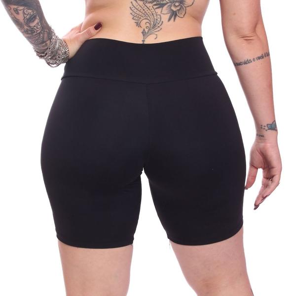 Imagem de Kit 2 Bermudas Legging Feminina Zero Tranparência Short Cós Alto Lisa Fitness Academia Treino Esporte