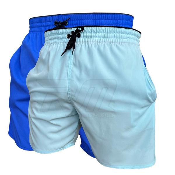 Imagem de Kit 2 Bermudas Shorts Futebol Academia Treino