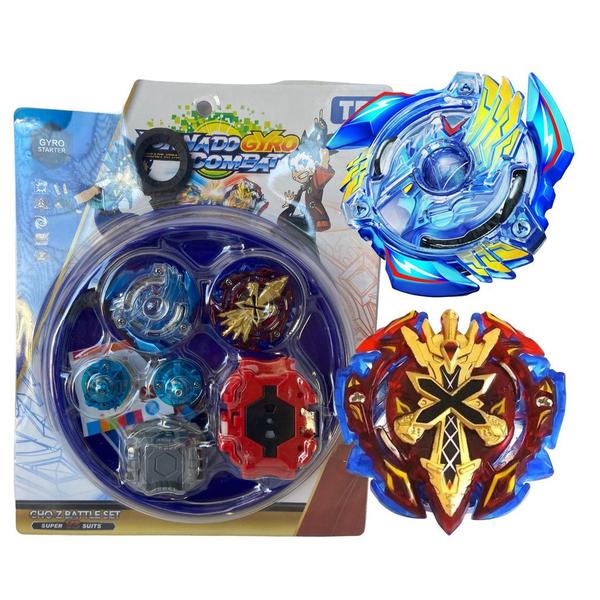 Imagem de Kit 2 Beyblade + Arena E Lançador Para Escolher