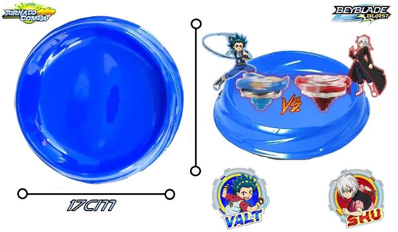 Imagem de Kit 2 Beyblade Burst + 2 Lançadores + Arena - Sortido