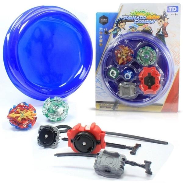 Imagem de Kit 2 Beyblade Burst + 2 Lançadores + Arena - Sortido