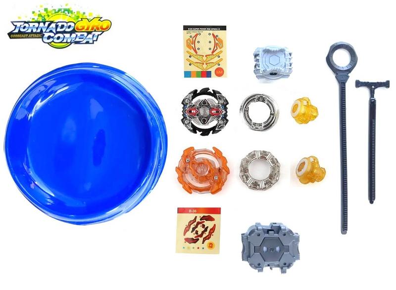 Imagem de Kit 2 Beyblade Burst + 2 Lançadores + Arena