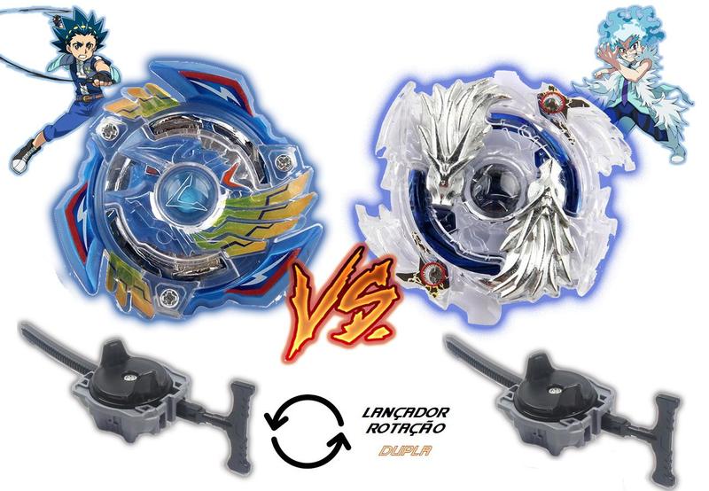 Imagem de Kit 2 Beyblade Burst Valtryek Valkyrie Vs Zone Luinor Valt Vs Lui