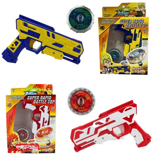 Imagem de Kit 2 Beyblade com 2 Lançador Rotary Premium