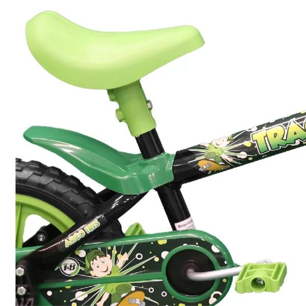 Imagem de Kit 2 Bicicleta Tk3 Trank Arco iris Infantil ARO 12 Bike para Crianças