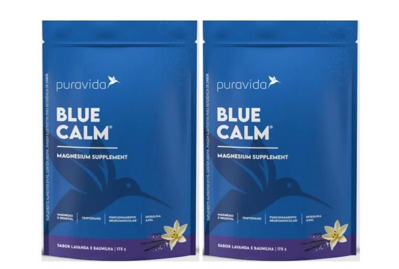 Imagem de Kit 2 Blue Calm Baunilha e Lavanda 175G Puravida