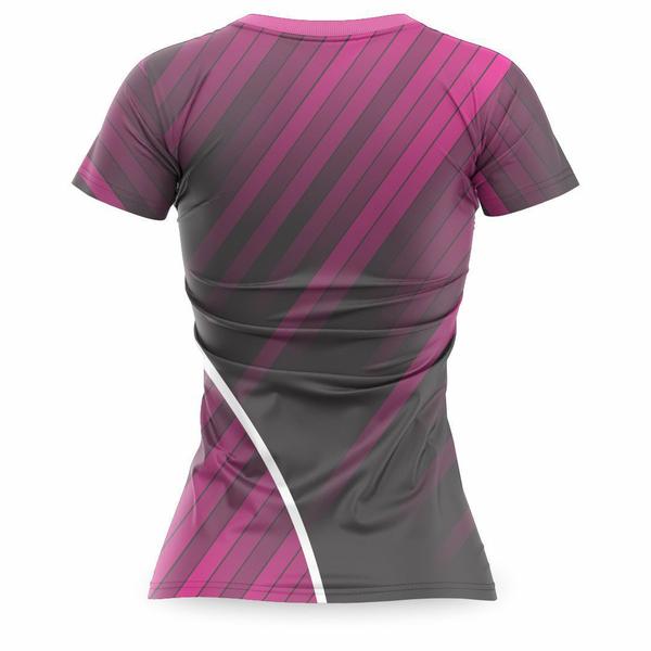 Imagem de Kit 2 Blusa Academia Feminina Camiseta Caminhada Camisa Academia Fitness Protecao UV Treino