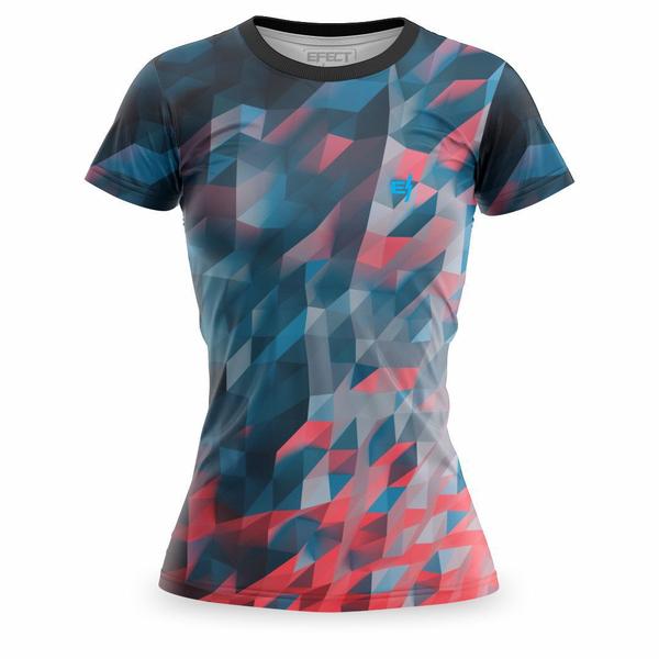 Imagem de Kit 2 Blusa Feminina Caminahda Academia Fitness Ciclismo Camiseta Esportiva Corrida