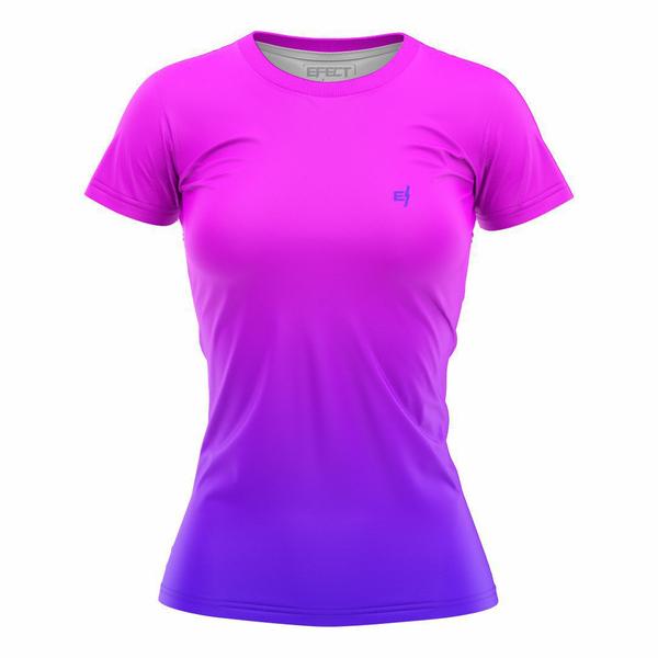 Imagem de Kit 2 Blusa Feminina Caminhada Fitness Camisa Treino Corrida Academia