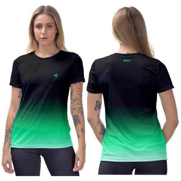 Imagem de Kit 2 Blusa Feminina estampada 2 Regata fitness Camiseta confortável caminhada Academia