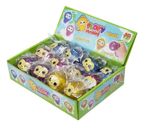 Imagem de Kit 2 Bolas De Apertar Squish Monkey Flofy Fofo Antistres