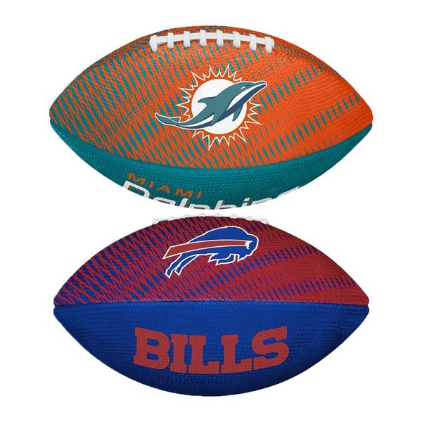 Imagem de Kit 2 Bolas de Futebol Americano Wilson NFL Tailgate Jr