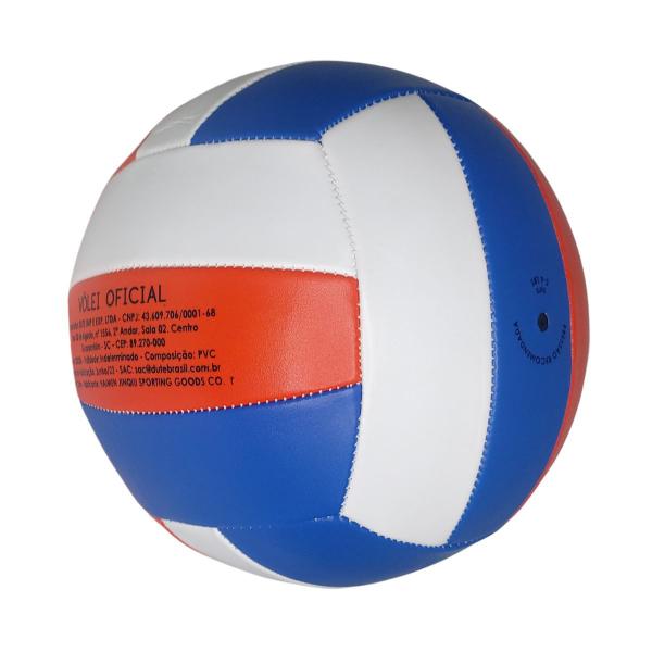 Imagem de Kit 2 Bolas de Volei Tamanho Oficial para Praia Quadra Grama Voleibol 21cm