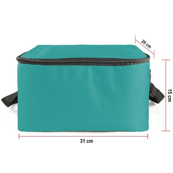 Imagem de Kit 2 Bolsas Termicas Impermeaveis 1L e 10L BLT116 Azul Tiffany - Teisen