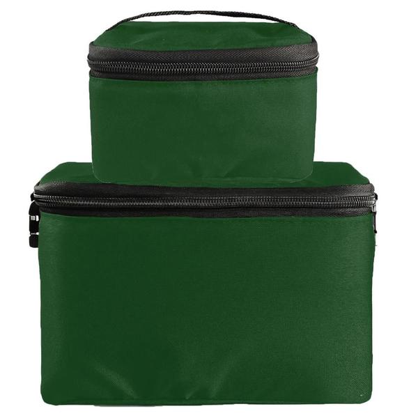 Imagem de Kit 2 Bolsas Termicas Impermeaveis 1L e 5L BLT121 Verde - Teisen