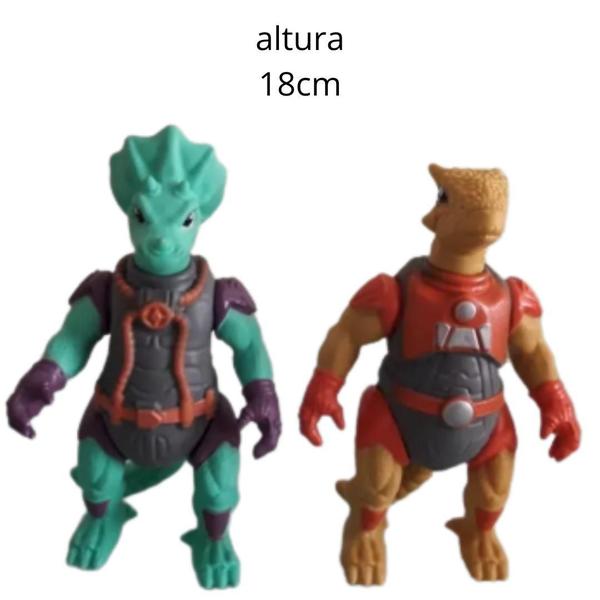 Imagem de Kit 2 Boneco Dinosauro Dinonautas Show Toys Thom E Brunx 64