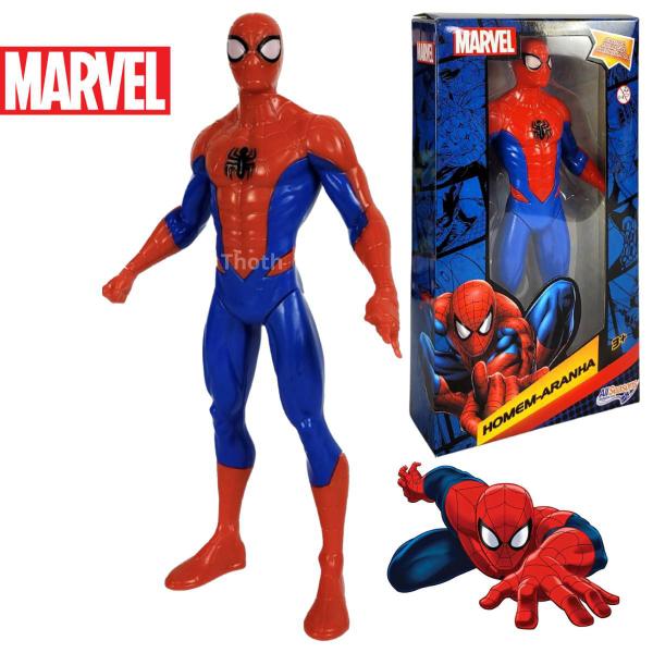 Imagem de Kit 2 Boneco Homem Aranha Grande Marvel Vingadores Articulado