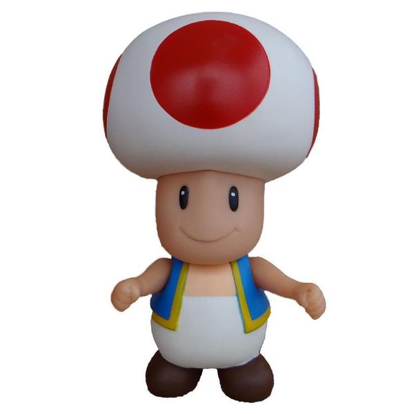 Imagem de Kit 2 Bonecos Grandes Goomba E Toad 23Cm Coleção