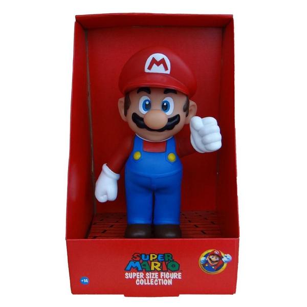 Imagem de Kit 2 Bonecos Grandes Super Mario E Luigi 23Cm Coleção