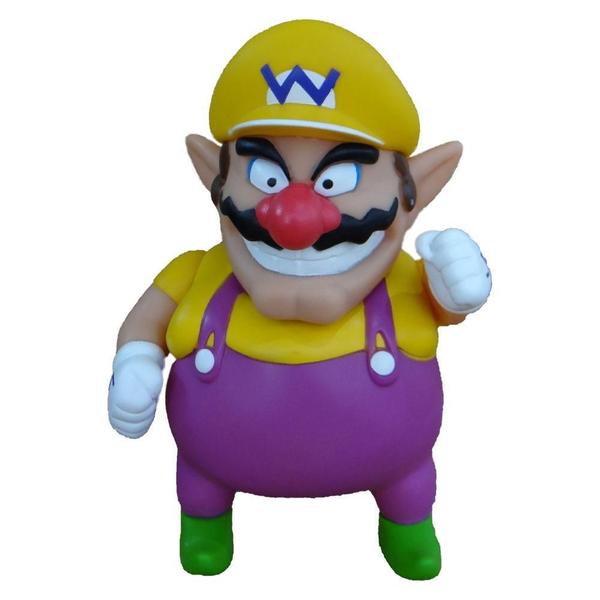 Imagem de Kit 2 Bonecos Grandes Super Mario E Wario 23Cm Coleção