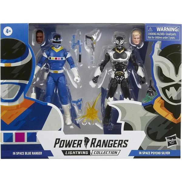 Imagem de KIT 2 Bonecos Power Rangers Lightning Collection - Blue Ranger