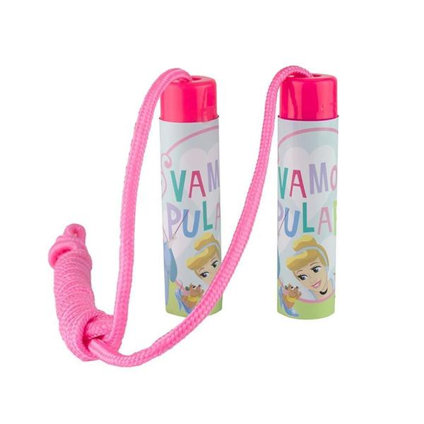 Imagem de Kit 2 Brinquedo Infantil Pula Corda Disney Princesas Frozen