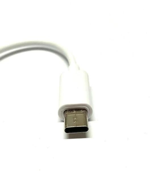 Imagem de Kit 2 Cabo Adaptador Tipo C Usb-c Para Fone Ouvido P2 Femea 3.5mm