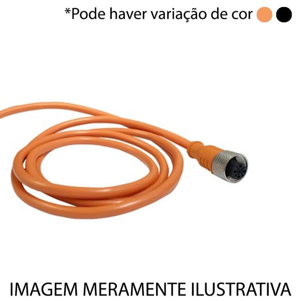 Imagem de Kit 2 cabo sensor indutivo lkm02-2-4p 4v 5mt pnp lukma