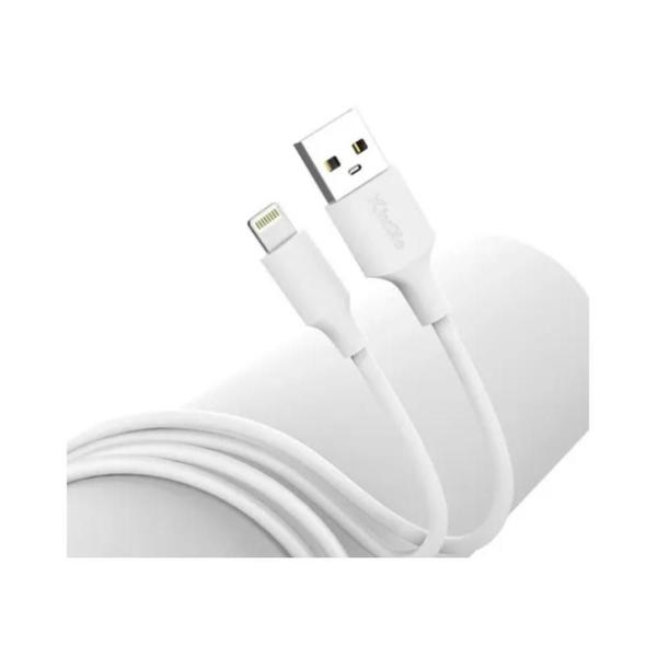 Imagem de Kit 2 Cabos Usb Carreg. Kingo P/ Iphone X Xs 1 MT Garantia