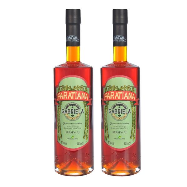 Kit 2 Cachaças Gabriela Cravo E Canela Paratiana 700 ml Premium Paraty Jorge Amado Destilada Qualidade Descansada Pinga Imagem de Kit 2 Cachaças Gabriela Cravo E Canela Paratiana 700 ml Premium Paraty Jorge Amado Destilada Qualidade Descansada Pinga