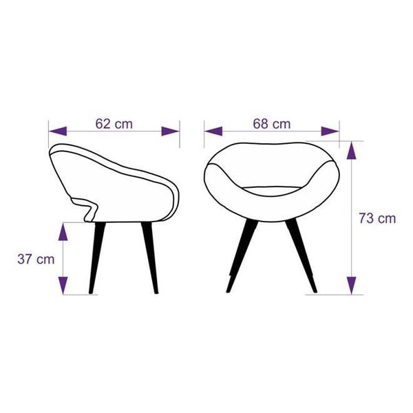 Imagem de Kit 2 Cadeiras Beijo Colmeia Verde e Preto Poltrona Decorativa com Base Fixa