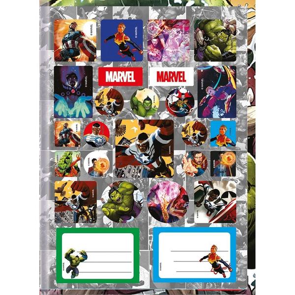 Imagem de Kit 2 Caderno Brochurinha Marvel Now 80 Fls 1 Desenho Marvel