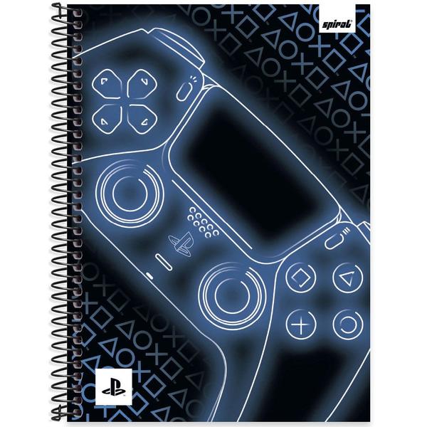 Imagem de Kit 2 Caderno Playstation 80 Fls - Spiral