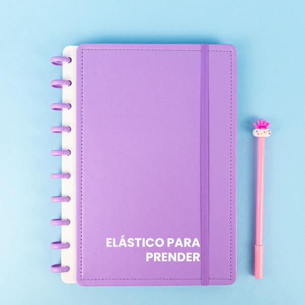 Imagem de Kit 2 Cadernos Femininos Papelaria Fofa Inteligente De Disco