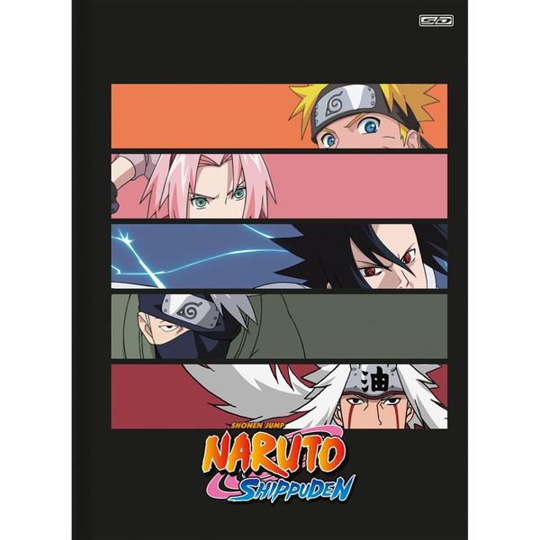 Imagem de Kit 2 Cadernos Naruto Shippuden Brochurão + Desenho e Cartografia Naruto