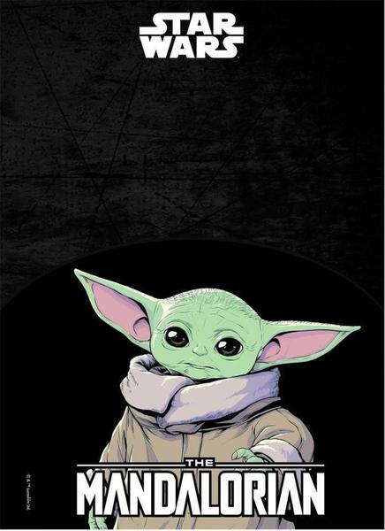 Imagem de Kit 2 Cadernos Star Wars Baby Yoda Keep 50years 10 Matérias