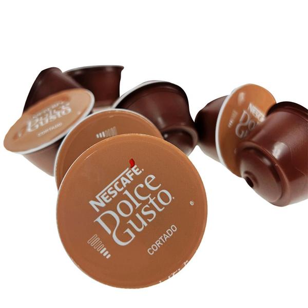 Imagem de kit 2 Café em Cápsula Nescafé Dolce Gusto Espresso Cortado Caixa 100g